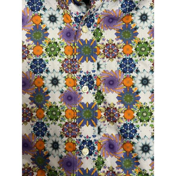 ETRO Men's Multicolor Button Down Dress Shirt - Picture 4 of 4